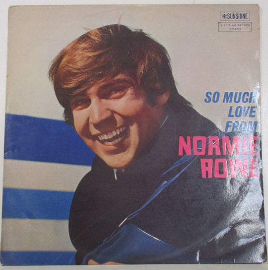 Normie Rowe : So Much Love From Normie Rowe (LP, Album, Mono)