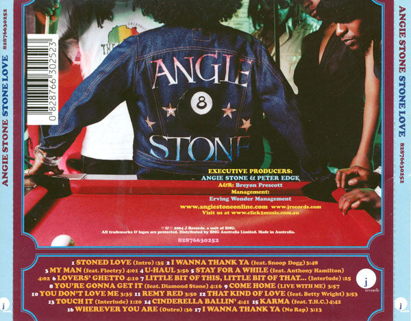 Angie Stone : Stone Love (CD, Album)