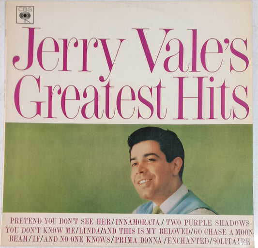 Jerry Vale : Jerry Vale's Greatest Hits (LP, Comp, Mono, Fli)