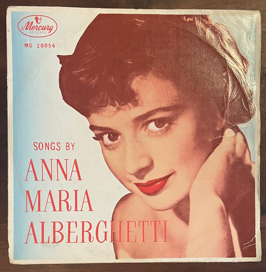 Anna Maria Alberghetti : Songs By Anna Maria Alberghetti (LP)