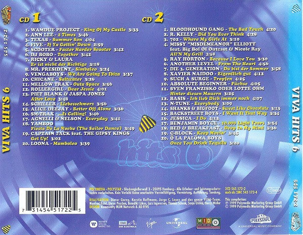 Various : Viva Hits 6 (2xCD, Comp)