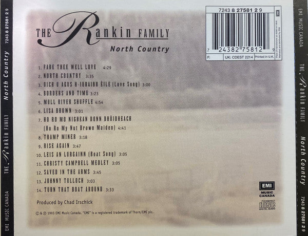 The Rankin Family : North Country (CD, Album)