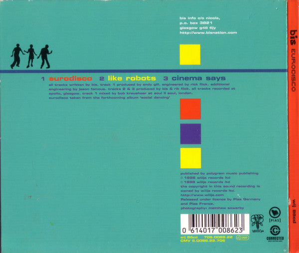 Bis : Eurodisco (CD, Maxi)