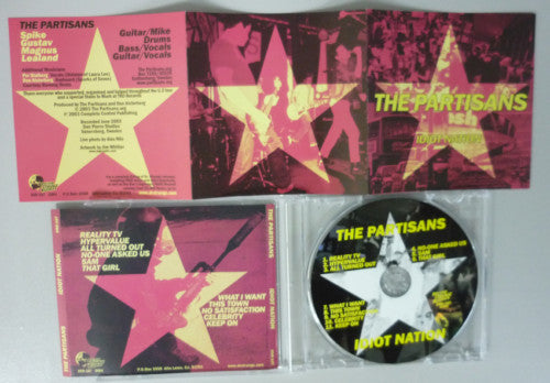 The Partisans : Idiot Nation (CD, Album)