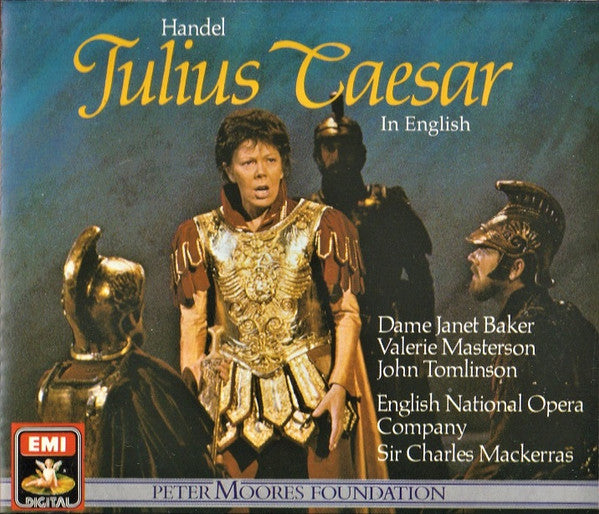 Handel* – Dame Janet Baker*, Valerie Masterson*, John Tomlinson (2) / English National Opera Company*, Sir Charles Mackerras : Julius Caesar (3xCD, Album, RE, RM)
