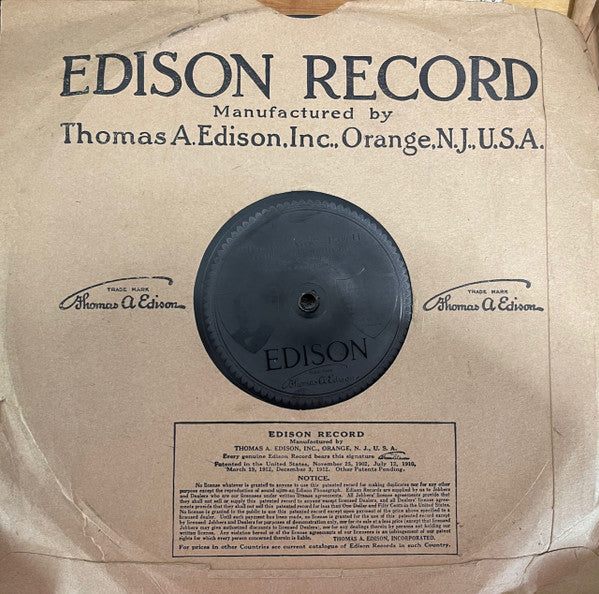Light Opera Company* : Pinafore Airs (Edison Disc, Etc)