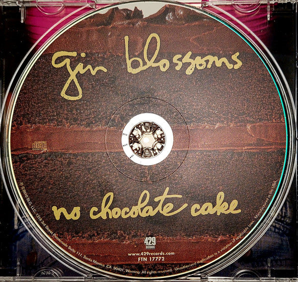 Gin Blossoms : No Chocolate Cake (CD, Album)