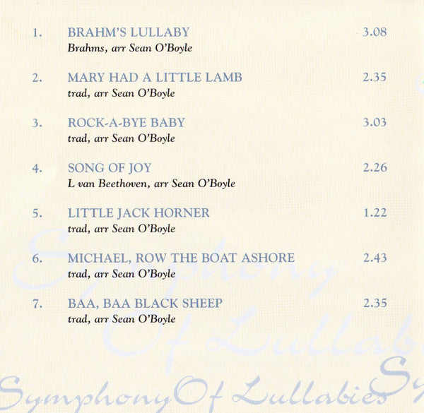 Tasmanian Symphony Orchestra : Symphony Of Lullabies Volume 2 (CD, Album)
