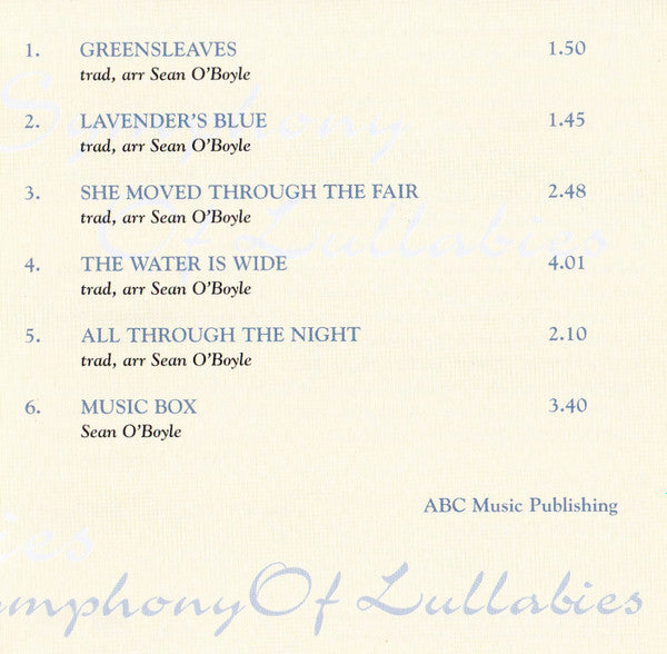 Tasmanian Symphony Orchestra : Symphony Of Lullabies Volume 2 (CD, Album)