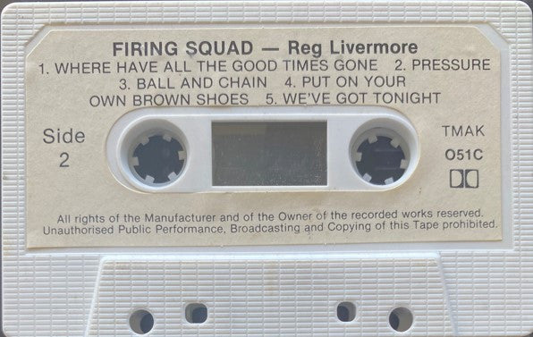 Reg Livermore : Livermore's Firing Squad (Cass)