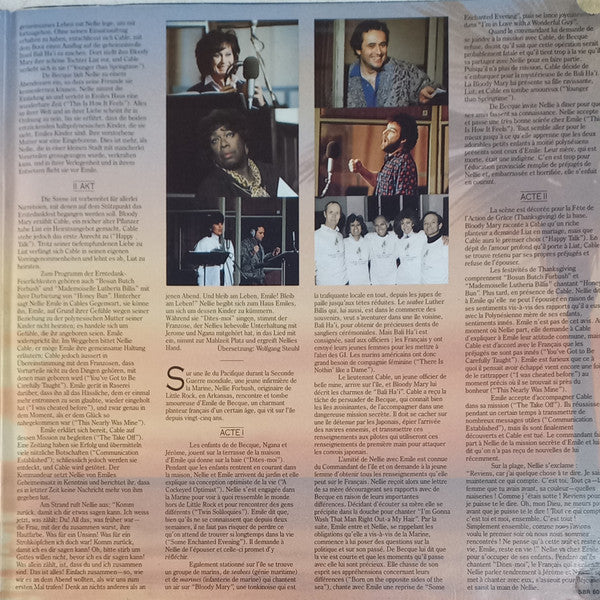 Kiri Te Kanawa / José Carreras / Sarah Vaughan / Mandy Patinkin : South Pacific (LP, Ltd, Gat)