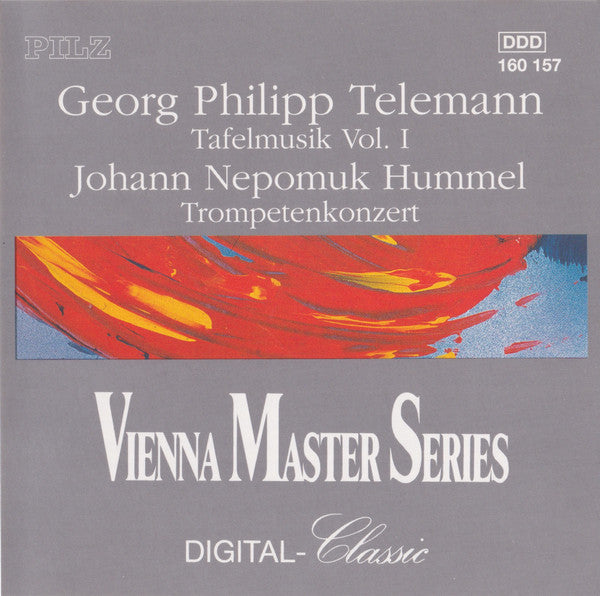 Georg Philipp Telemann, Johann Nepomuk Hummel : Tafelmusik Vol. I / Trompetenkonzert (CD, Album)