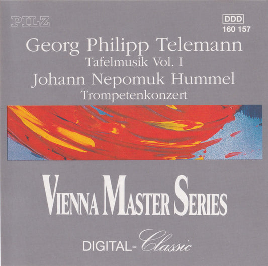 Georg Philipp Telemann, Johann Nepomuk Hummel : Tafelmusik Vol. I / Trompetenkonzert (CD, Album)
