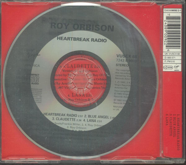 Roy Orbison : Heartbreak Radio (CD, Maxi)