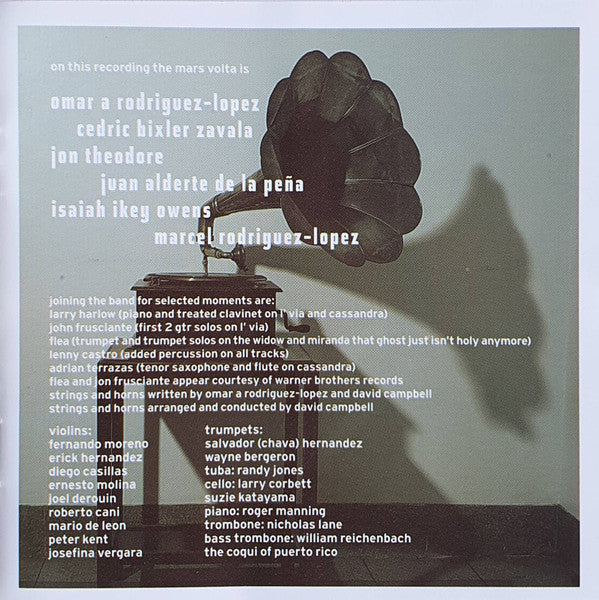 The Mars Volta : Frances The Mute (CD, Album)