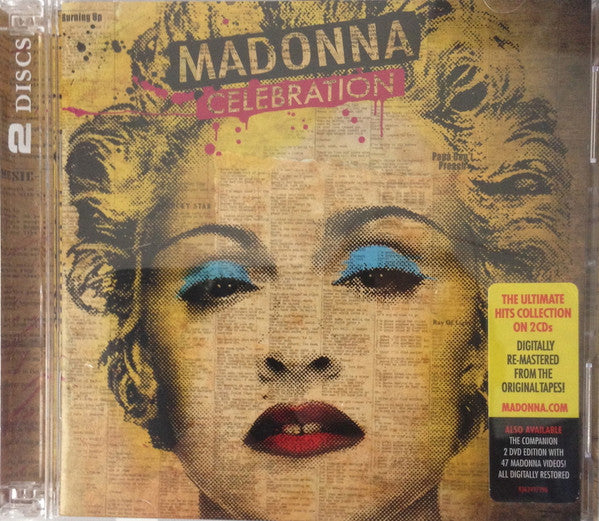 Madonna : Celebration (2xCD, Comp, RM, Cor)