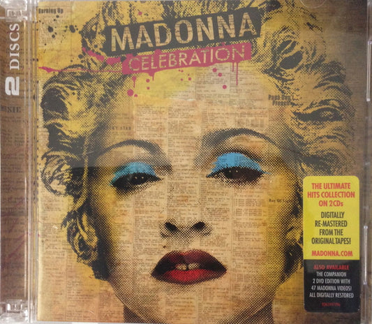 Madonna : Celebration (2xCD, Comp, RM, Cor)