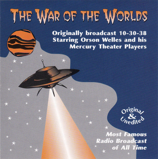 Orson Welles And His Mercury Theater Players* : The War Of The Worlds (CD, Album, RM)