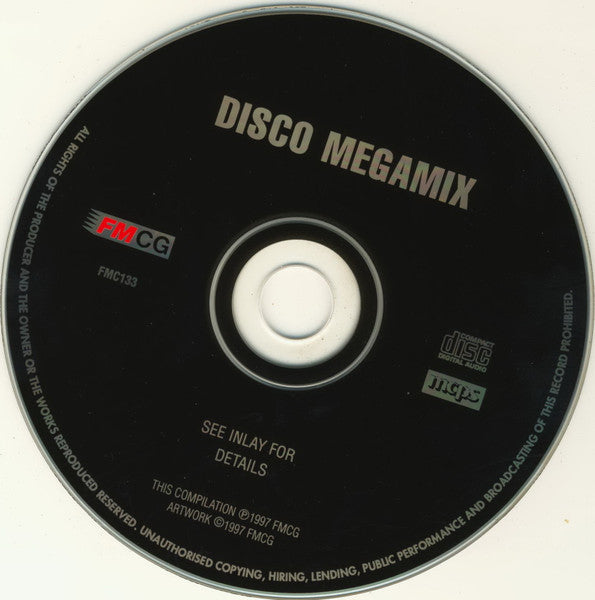 The Vision Mastermixers : Disco Megamix (CD, Mixed)