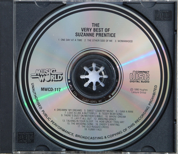 Suzanne Prentice : The Very Best Of Suzanne Prentice (CD, Comp)