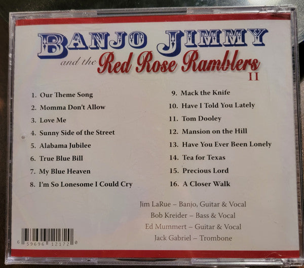 Banjo Jimmy And The Red Rose Ramblers : Banjo Jimmy And The Red Rose Ramblers II (CDr)