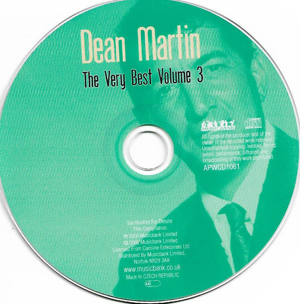 Dean Martin : The Very Best Volume 3 (CD, Comp)