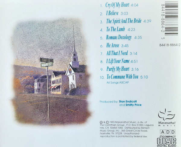 Various : Cry Of My Heart (CD, Album, Comp)