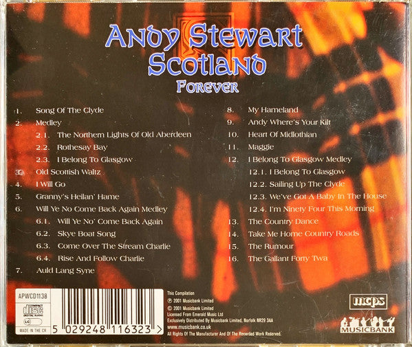 Andy Stewart : Scotland Forever (CD, Comp)