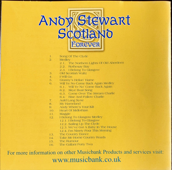 Andy Stewart : Scotland Forever (CD, Comp)