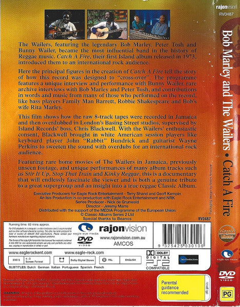 Bob Marley & The Wailers : Classic Albums: Catch A Fire (DVD-V, PAL)