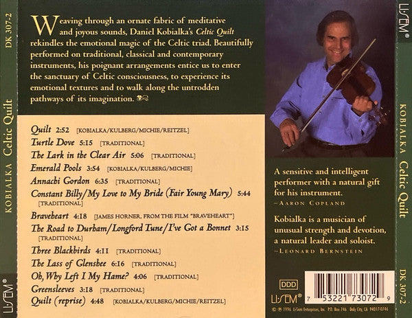 Daniel Kobialka : Celtic Quilt (CD, Album)