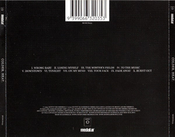 Colder : Heat (CD, Album)