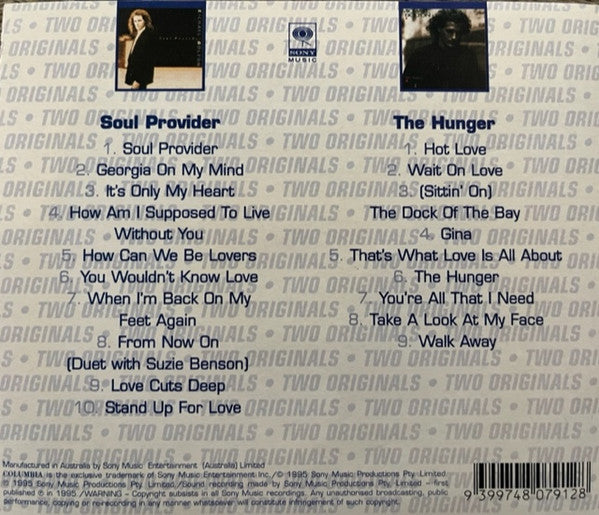 Michael Bolton : Soul Provider & The Hunger (CD, Album, RE + CD, Album, RE + Box, Comp)