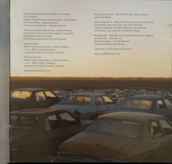 Various : Last Ride (Original Motion Picture Soundtrack) (CD, Album)