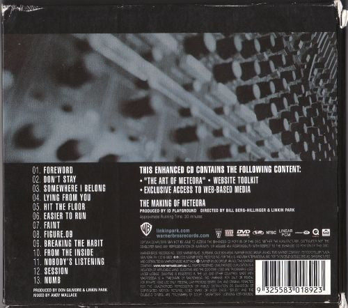 Linkin Park : Meteora (CD, Album, Enh + DVD-V, NTSC + Box, S/Edition)
