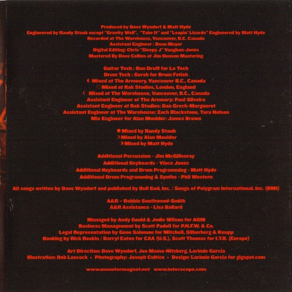 Monster Magnet : God Says No (CD, Album)