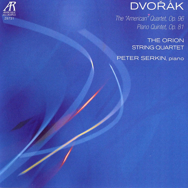 Antonín Dvořák, Orion String Quartet, Peter Serkin : The "American" Quartet, Op. 96 / Piano Quintet, Op. 81 (CD, Album)