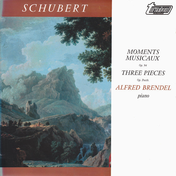 Schubert*, Alfred Brendel : Moments Musicaux Op. 94 / Three Pieces Op. Posth. (LP, Album)
