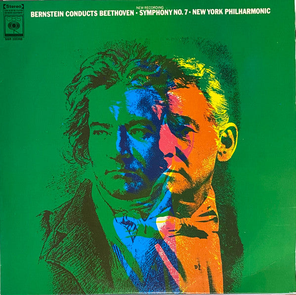Bernstein* Conducts Beethoven* • New York Philharmonic : Symphony No. 7 (LP)