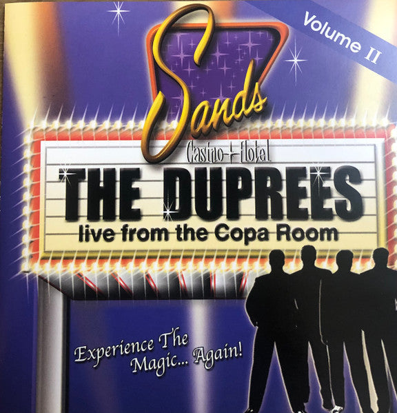 The Duprees : Live From The Copa Room - Volume II (CD, Album)