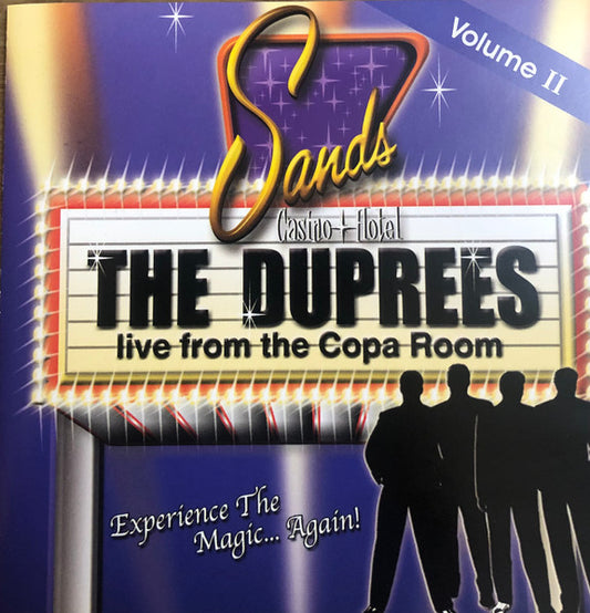 The Duprees : Live From The Copa Room - Volume II (CD, Album)