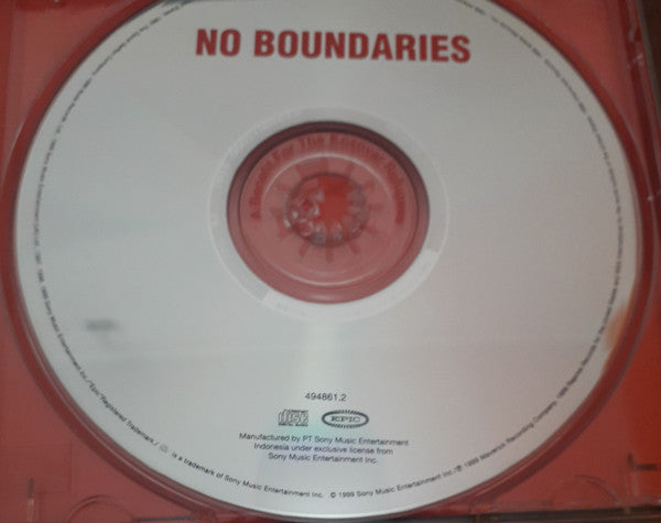 Various : No Boundaries - A Benefit For The Kosovar Refugees (CD, Comp)