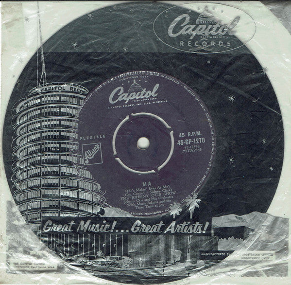 The Johnny Otis Show : Ma (He's Makin' Eyes At Me) (7", Single)