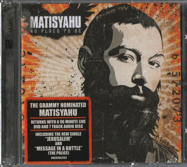Matisyahu : No Place To Be (CD, EP + DVD)
