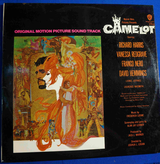 Richard Harris, Vanessa Redgrave, Franco Nero, David Hemmings : Camelot (Original Motion Picture Sound Track) (LP, Album, Mono)