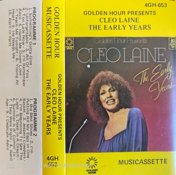 Cleo Laine : The Early Years (Cass, Comp)