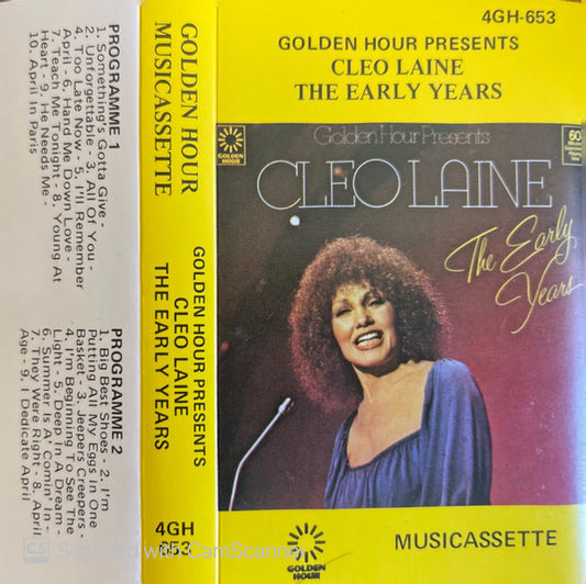 Cleo Laine : The Early Years (Cass, Comp)