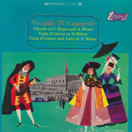 Vivaldi* / Württemberg Chamber Orchestra, Heilbronn*, Jörg Faerber : IV Concerti (LP, Album)