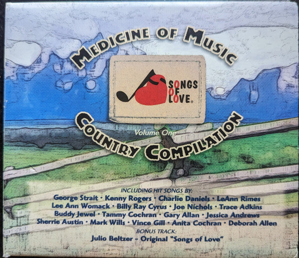 Various : Medicine Of Music Country Compilation Volume One (CD, Comp)