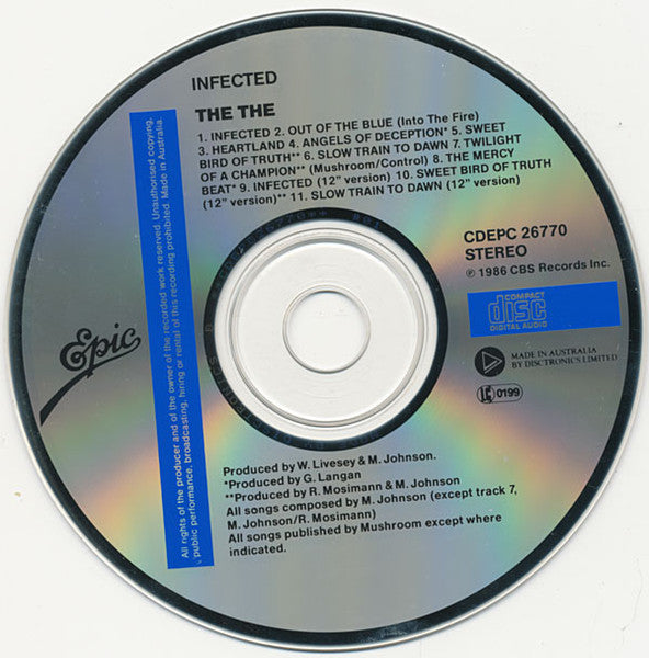 The The : Infected (CD, Album, RE)